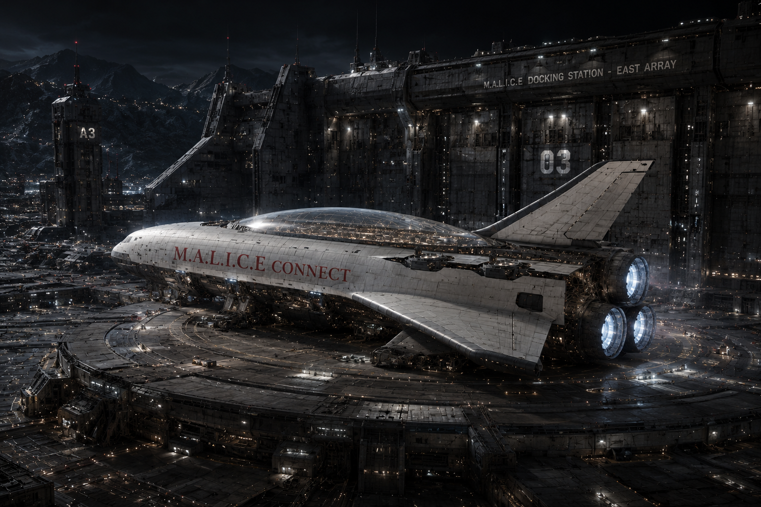 NXS-001 Threshold — M.A.L.I.C.E Docking Station East Array Bay 03